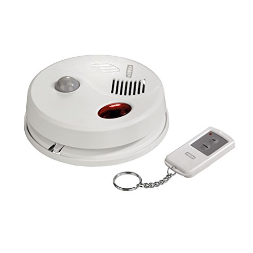 Xavax Decken-Alarmanlage (Infrarot Bewegungssensor mit Alarmfunktion, inkl. Fernbedienung, ideal als Ladenklingel)